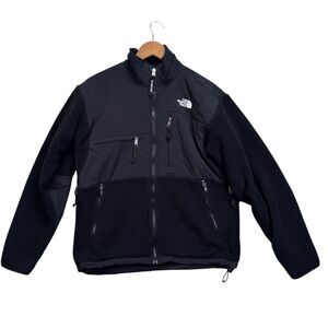 The North Face Men’s Denali Fleece Lined Full Zip PolarTec Jacket Black Small